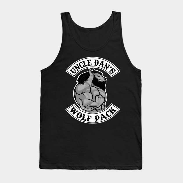 Uncle Dan's Wolf Pack Tank Top by Uncle Dan's Wolf Pack